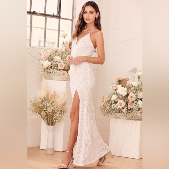 Satin Lace Up Back Plunge Neck Split Floral Dress Vici Dresses Vici Lace Maxi Dress White Satin Lace Up Back Plunge Neck Split Floral Dress Vici Dresses Vici Lace Maxi Dress White